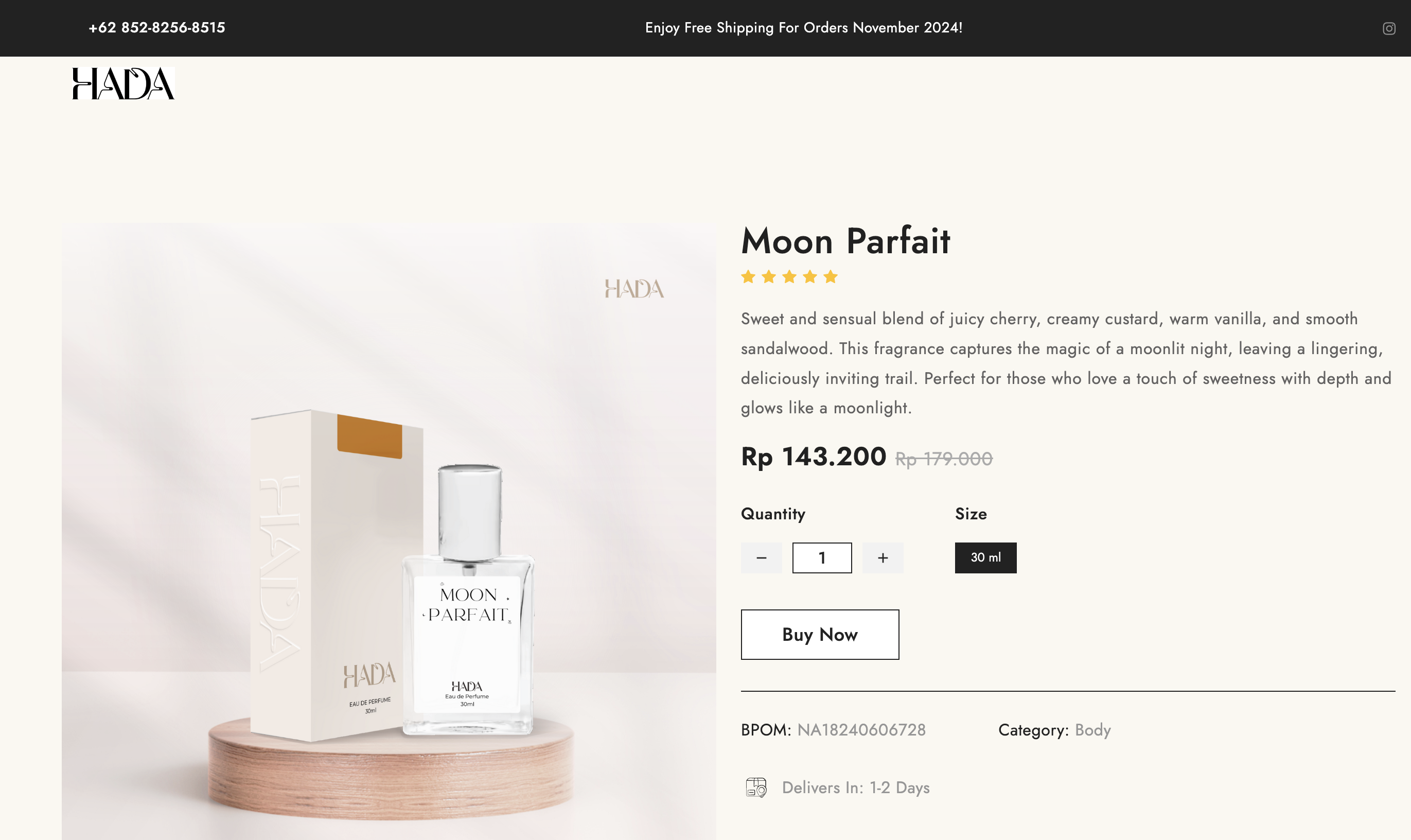 hadaperfumery.com